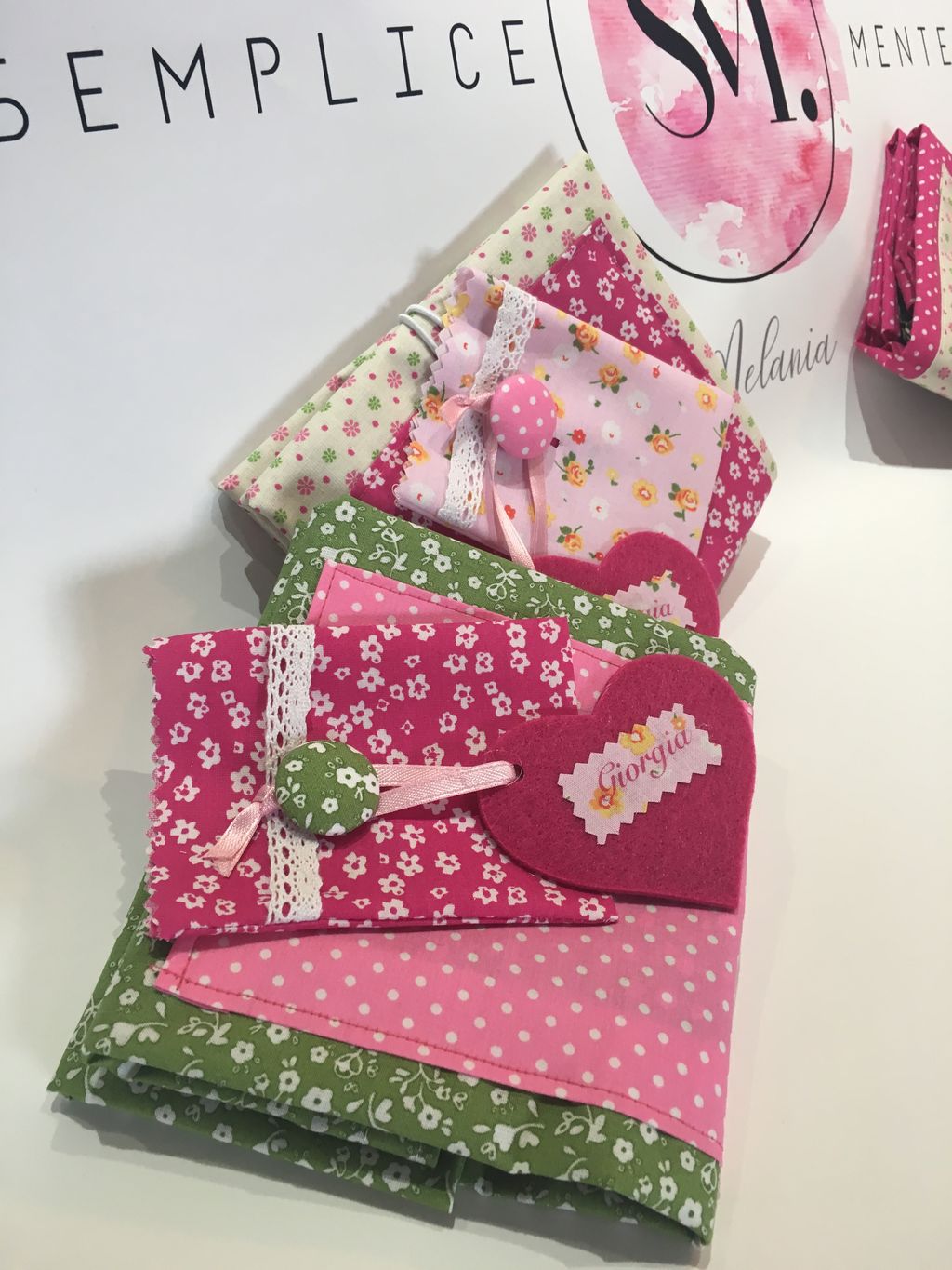 Shopping Bag fantasia fiori di campo - shopping bag santoro