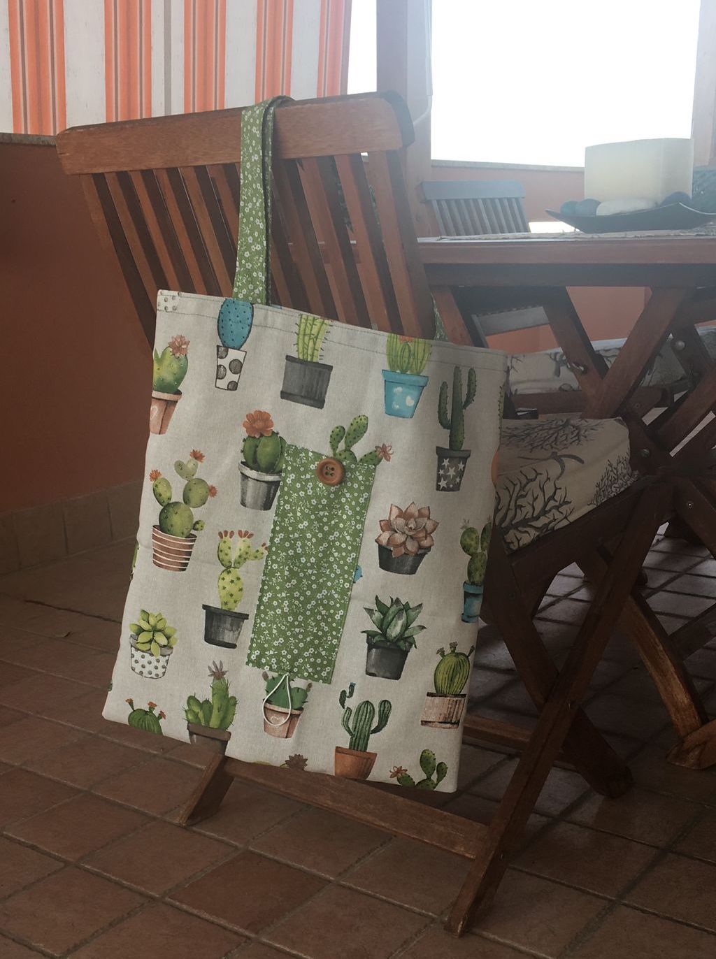 Shopping Bag cactus - shopping bag santoro